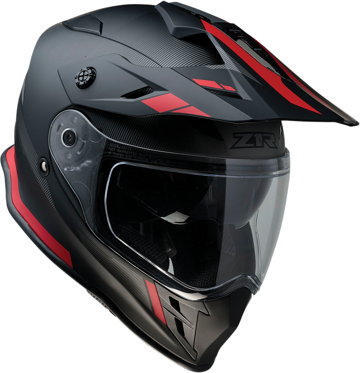 Z1R Range Helmet - Uptake - Black/Red - XS 0140-0013