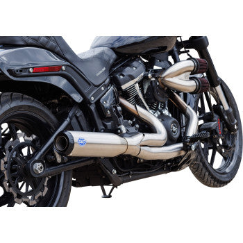 S&S CYCLE exhaust 2:1 qualifier 49 state stainless m8 softail 2018
