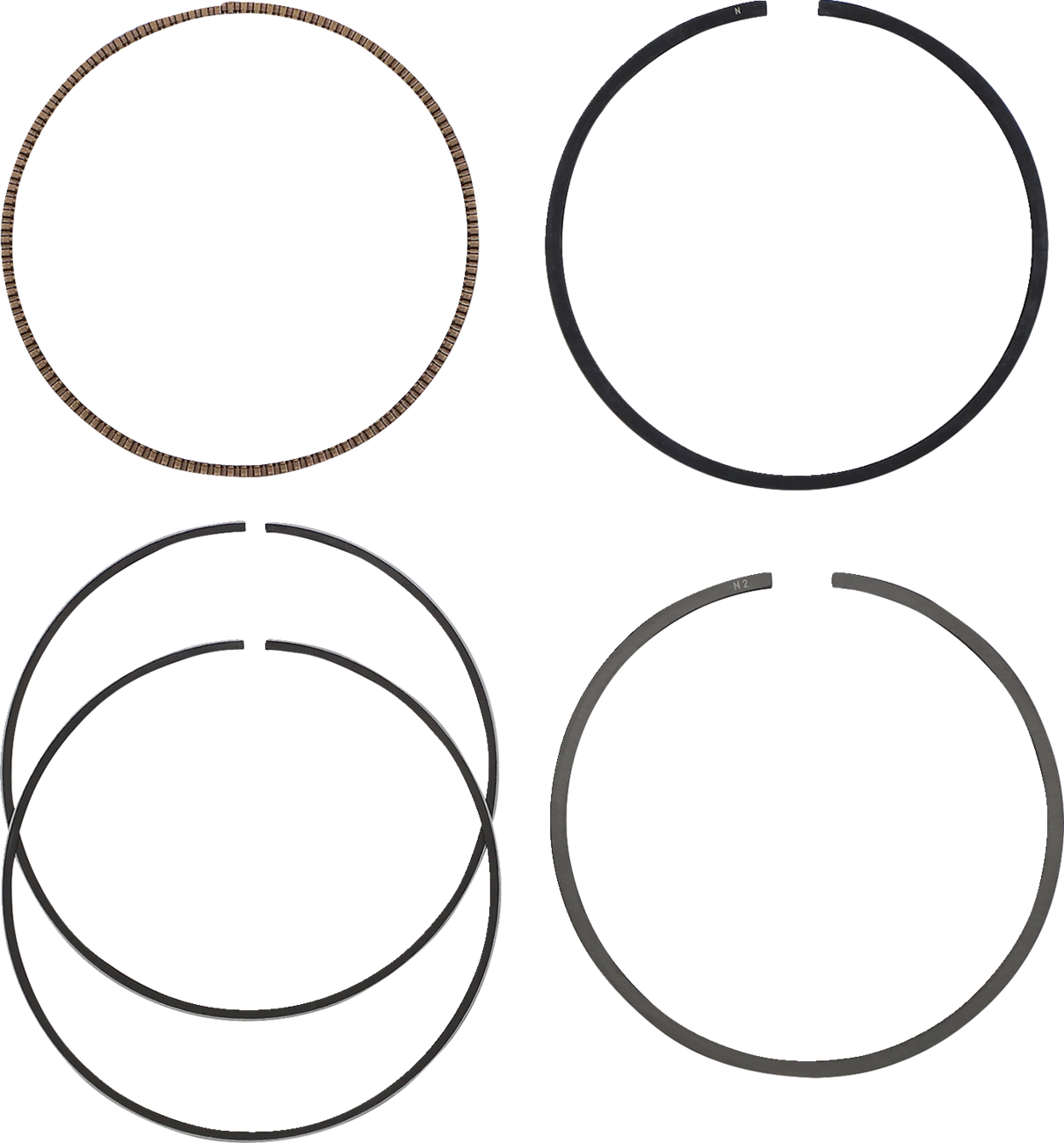 WOSSNER Piston Ring Set 740XAS-3