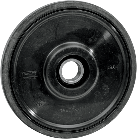 Parts Unlimited Idler Wheel With 6004-2rs Bearing - Black - 5.63" Od X 20 Mm Id R5630k-2 001a