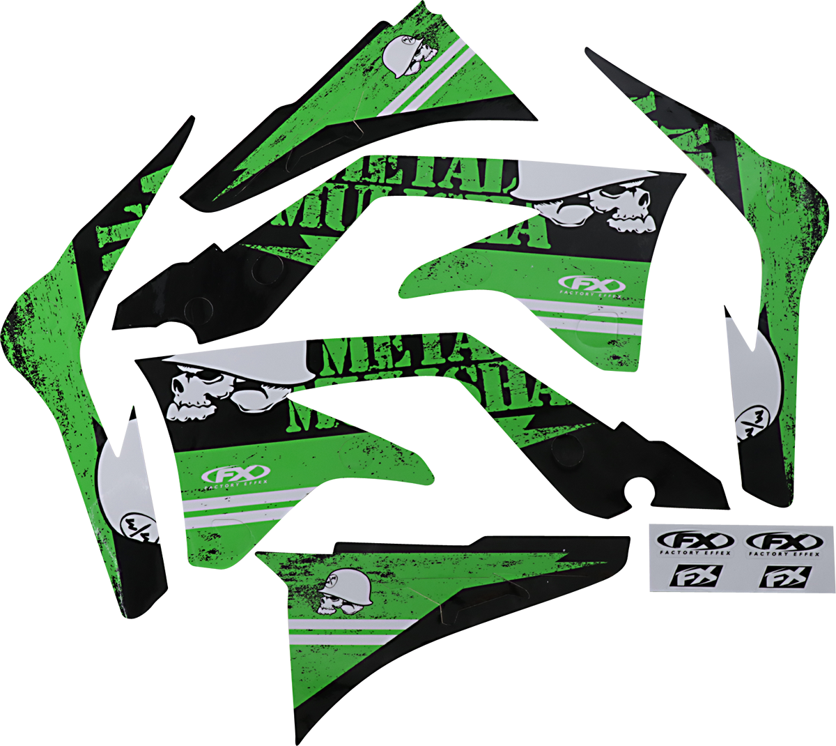 FACTORY EFFEX Metal Mulisha Graphic Kit - Kawasaki 23-11132