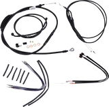 BURLY BRAND Control Kit - 14" Ape Hanger Handlebars B30-1107