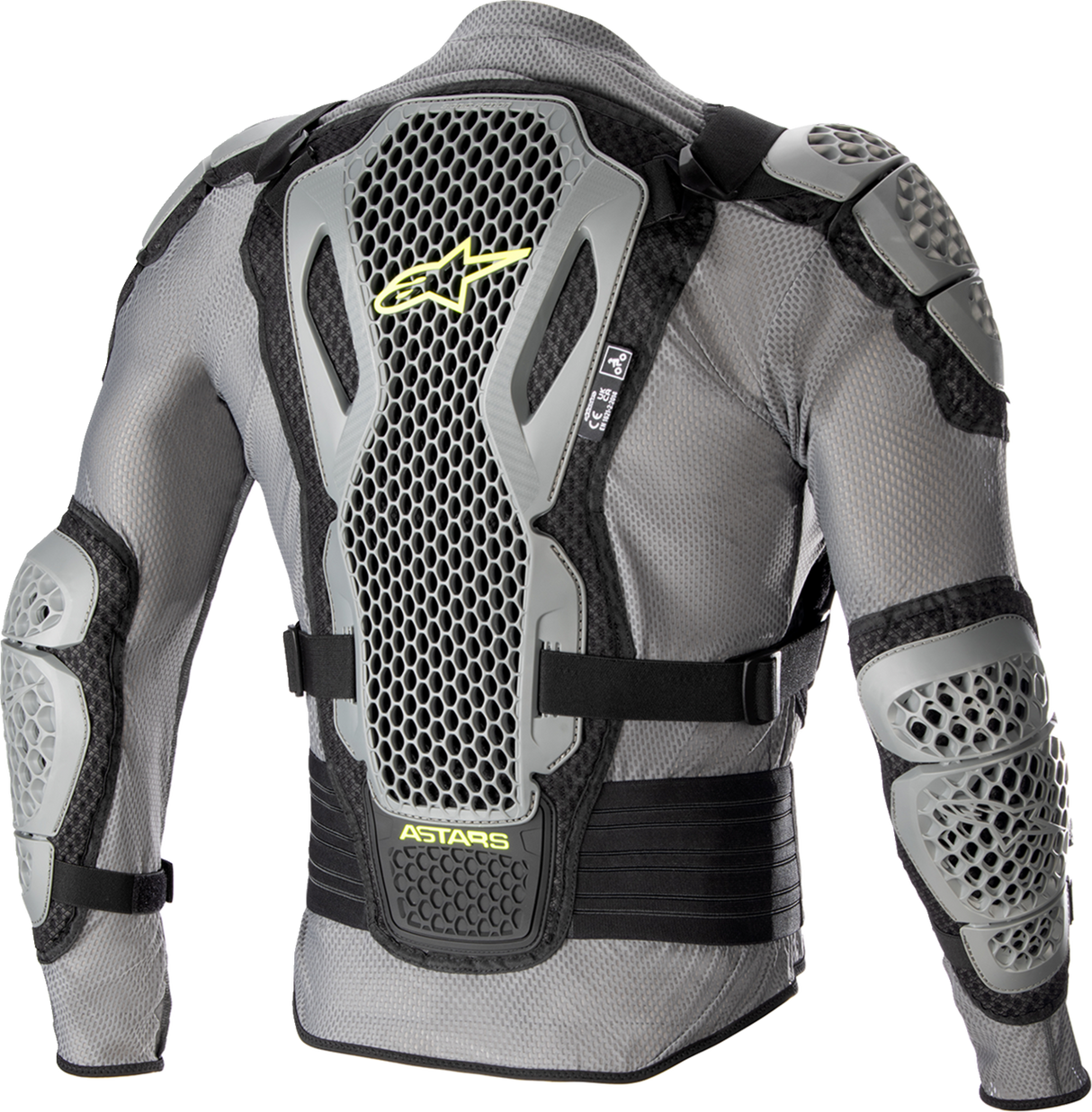 ALPINESTARS Bionic Action V2 Protection Jacket - Gray/Black/Yellow - Large 6506823-915-L