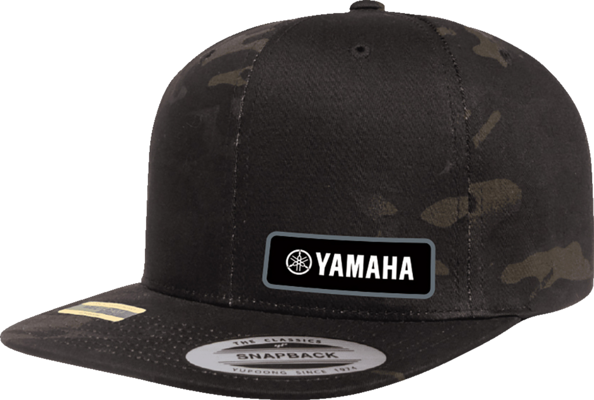 FACTORY EFFEX Yamaha Snapback Hat - Camo Black 27-86204