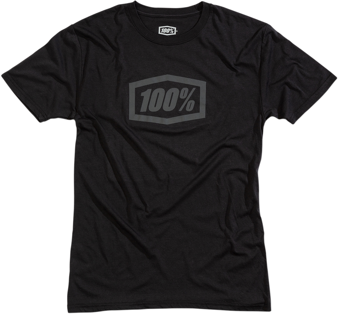 100% Tech Icon T-Shirt - Black/Gray - Small 20009-00000