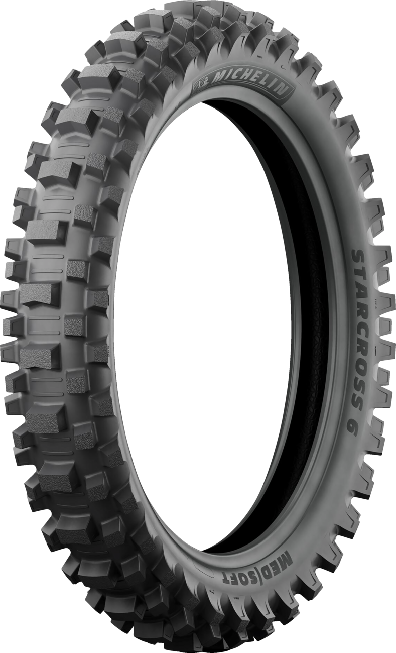 MICHELIN Tire - StarCross 6 Medium Soft - Rear - 120/90-18 - 65M 88813