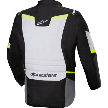 ALPINESTARS ST-1 WP Jacket - Ice Gray/Black/Yellow Fluo - 3XL 3200625-9145-3XL