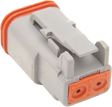 NAMZ Deutsch Plug - 2 Pin - Gray DP-2G