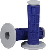 MOOSE RACING Grips - Compound - Half-Waffle - Blue 1MG2315-UEM