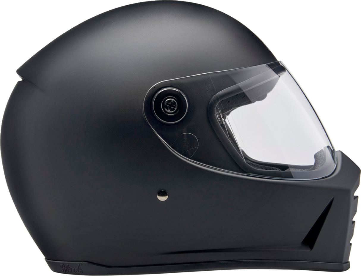 BILTWELL Lane Splitter Helmet - Flat Black - Medium 1004-201-503