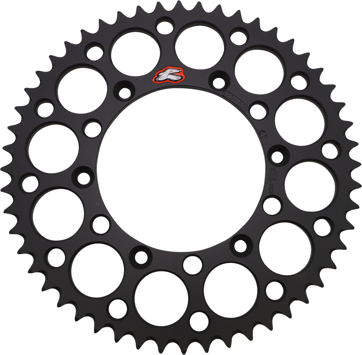 RENTHAL Sprocket - Suzuki - Black - 52 Tooth 123U-520-52GYBK