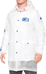 100% Torrent Raincoat - Clear - 2X 20040-00014