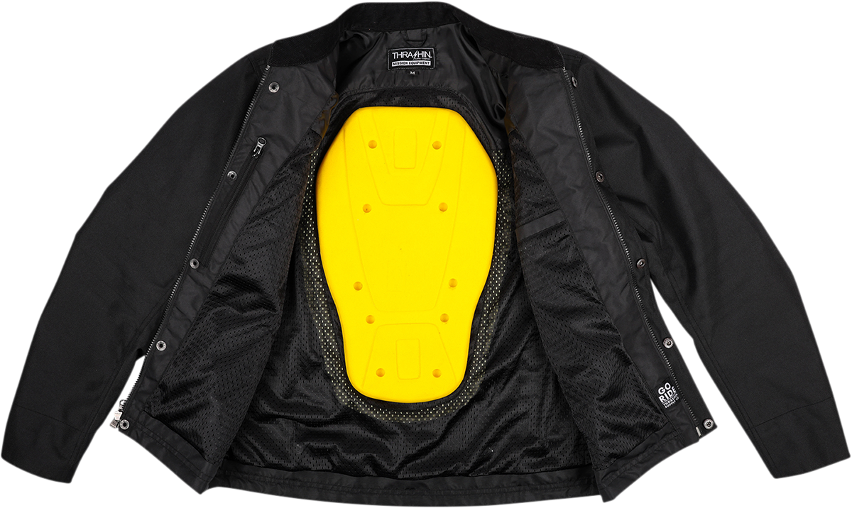 THRASHIN SUPPLY CO. Atlas Jacket - Black - Medium TMJ-02-09