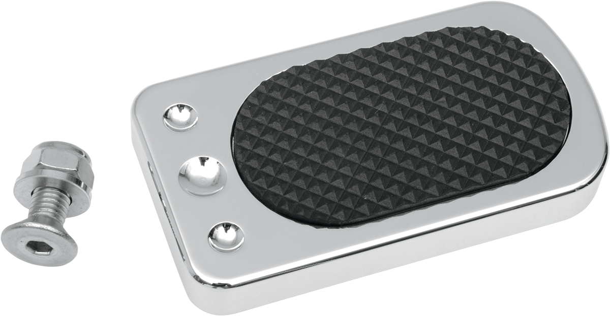 DRAG SPECIALTIES Brake Pedal Pad - Chrome 1610-0133