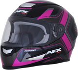 AFX FX-99 Helmet - Recurve - Black/Fuchsia - Medium 0101-11103