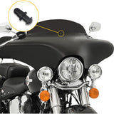 MEMPHIS SHADES Screw Set - Batwing - Black MSC1014