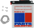 Parts Unlimited Battery - Yb14-A2 Cb14-A2