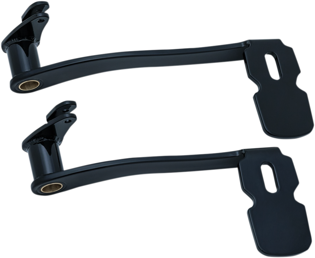 KURYAKYN Extended Brake Pedal - Black - Without Lowers 9671