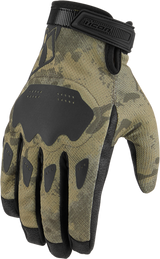 ICON Hooligan™ CE Gloves - Tan Camo - Large 3301-4410