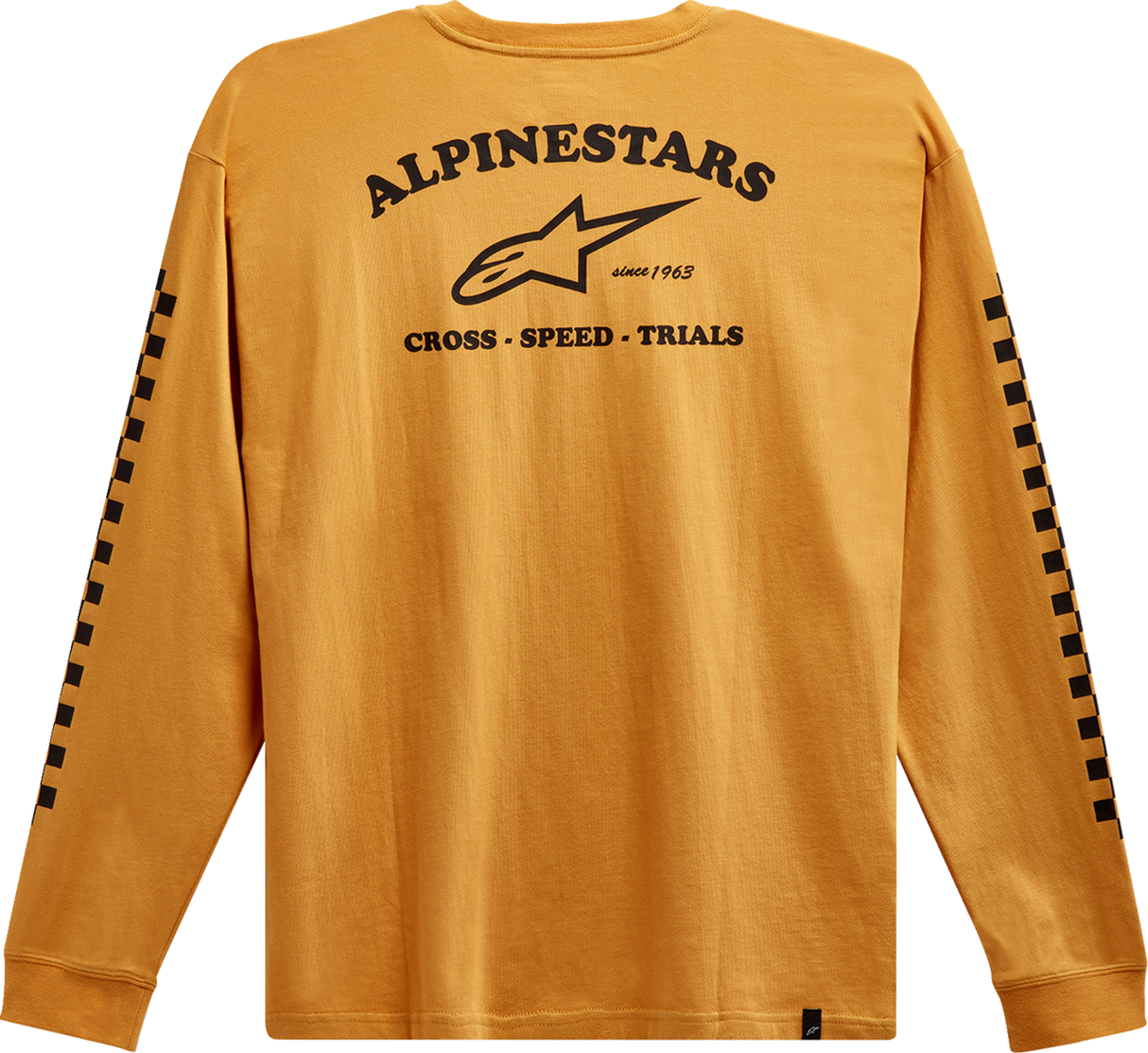 ALPINESTARS Sunday Long-Sleeve T-Shirt - Gold - Medium 12137184059M