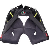 AGV Pista GP RR Cheek Pads - Gray/Yellow - XL 2018500056499XL