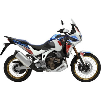 STOMPGRIP Traction Pad Tank Grips - Icon - Black - Africa Twin Adventure Sports 55-14-0189B