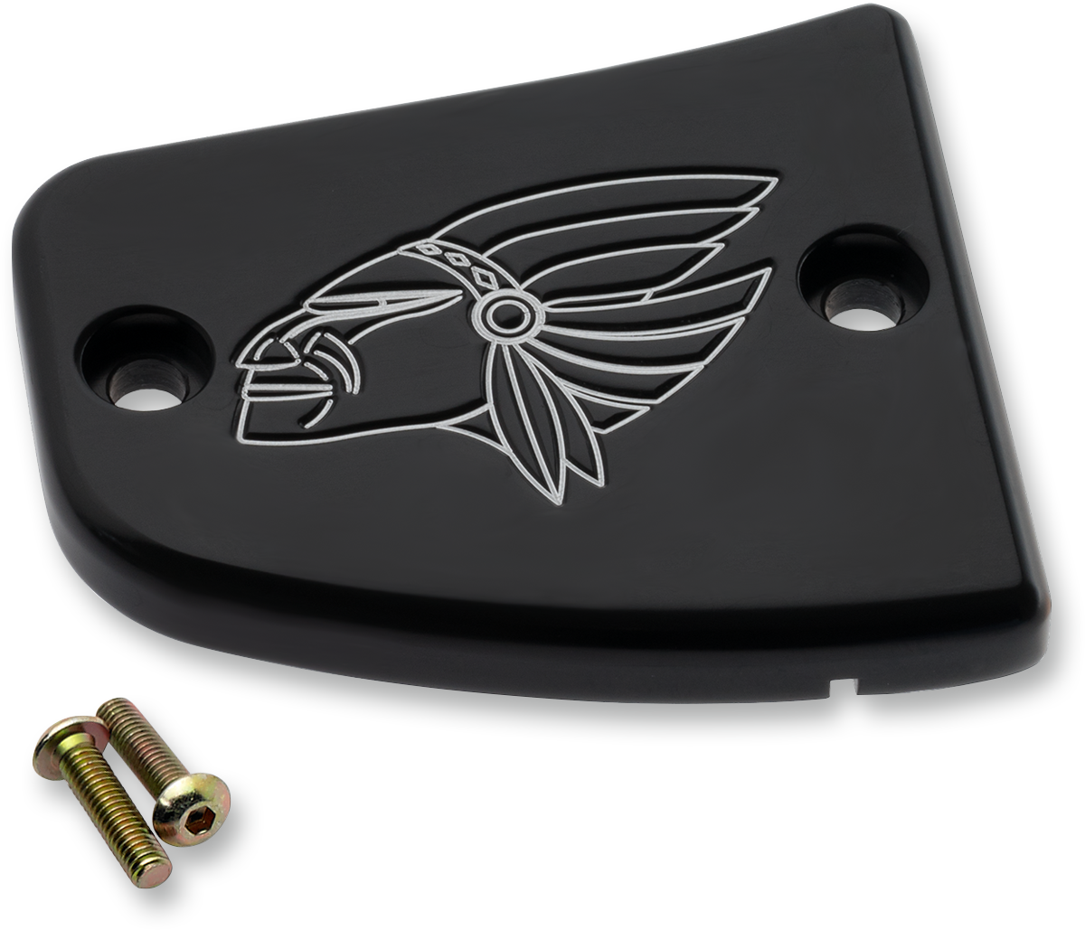 JOKER MACHINE Master Cylinder Cover - Warrior - Black 30-382-2