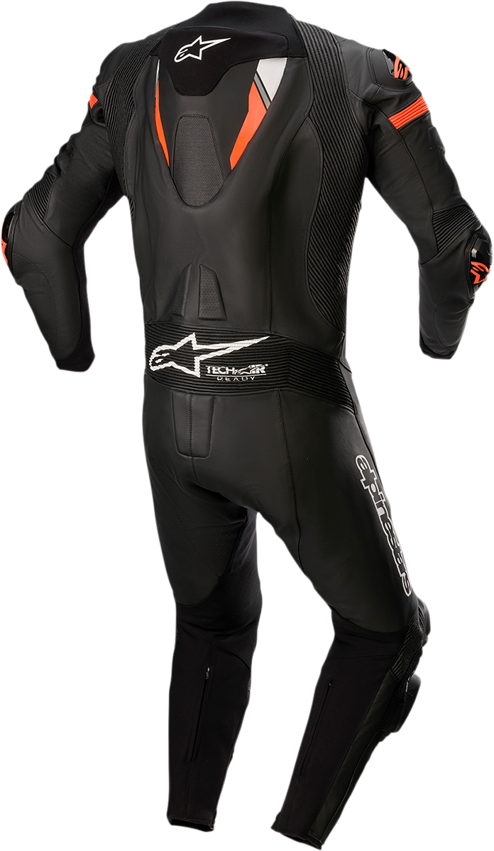 ALPINESTARS Missile Ignition v2 1-Piece Suit - Black/Red Fluorescent - US 46 / EU 56 3150222-1030-56