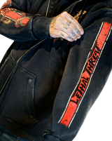 LETHAL THREAT Venom & Velocity Zip-Up Hoodie - Black - 4XL HD84075-4XL