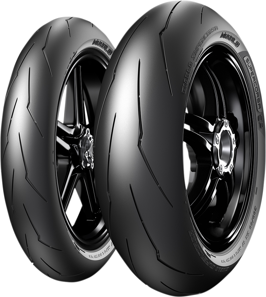 PIRELLI Tire - Diablo Supercorsa SP V3 - Rear - 180/55ZR17 - (73W) 3106800