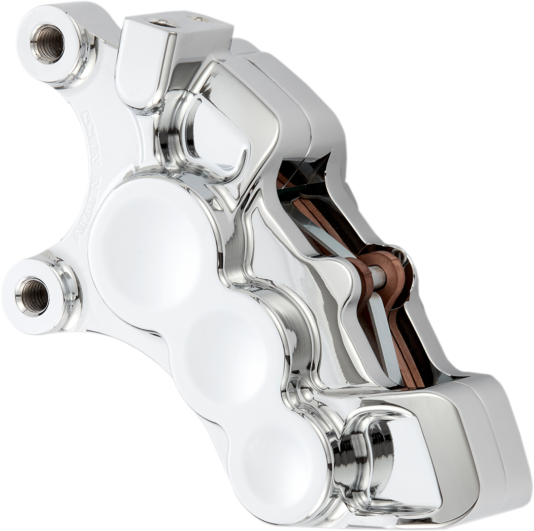 ARLEN NESS 6-Piston Caliper - Front Left - Chrome - 11.8" 02-214