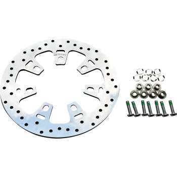DRAG SPECIALTIES Rotor - 11-13/16" - Front - Polished 1710-4521