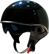 Z1R Vagrant Helmet - USA Skull - Black - XL 0103-1311