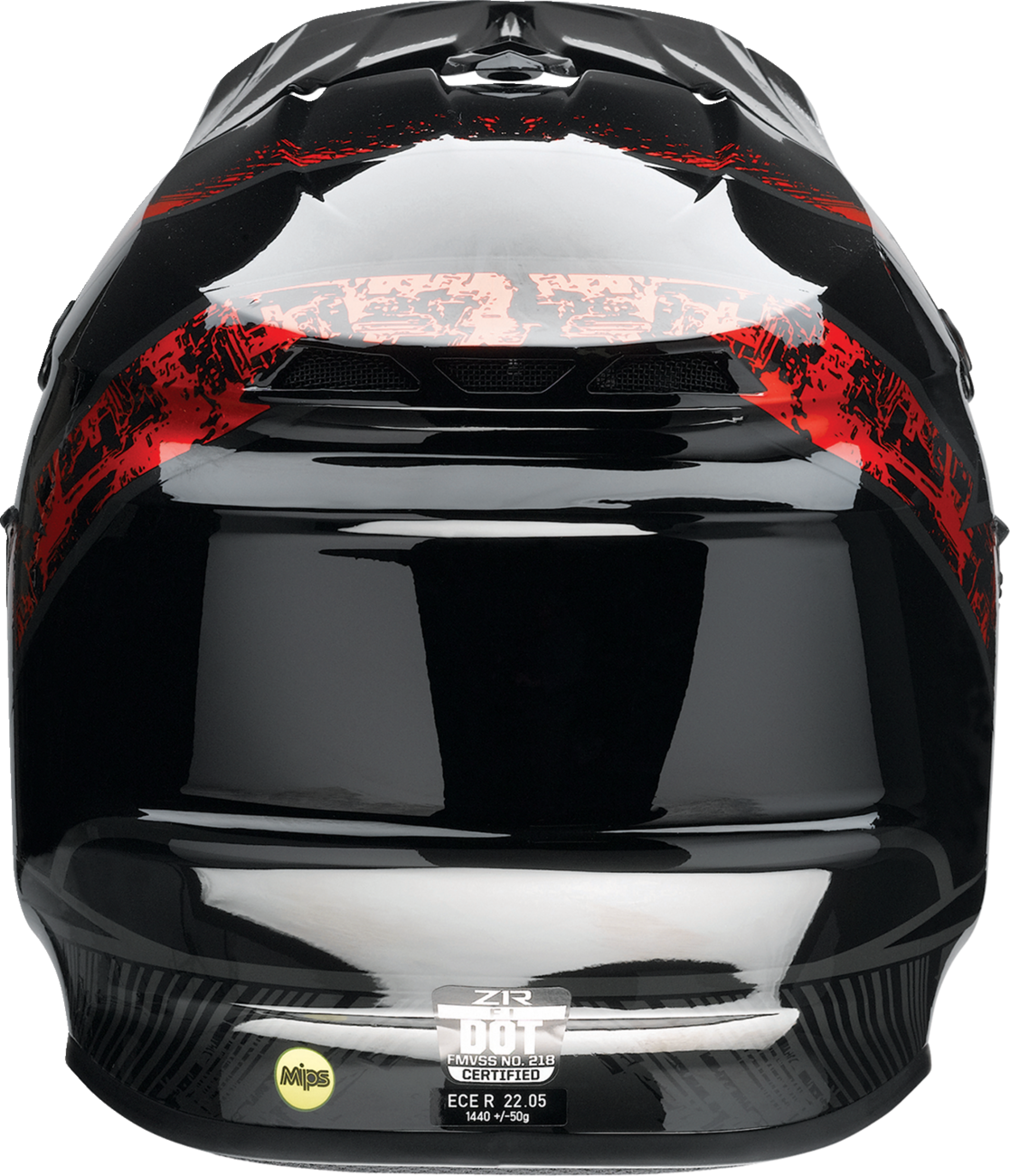 Z1R F.I. Helmet - Fractal - MIPS - Red - 2XL 0110-7785