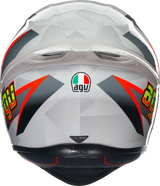 AGV K1 S Helmet - Blipper - Gray/Red - 2XL 21183940030302X