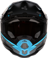 6D ATR-1 Helmet - Stealth - Cyan - Small 10-4625