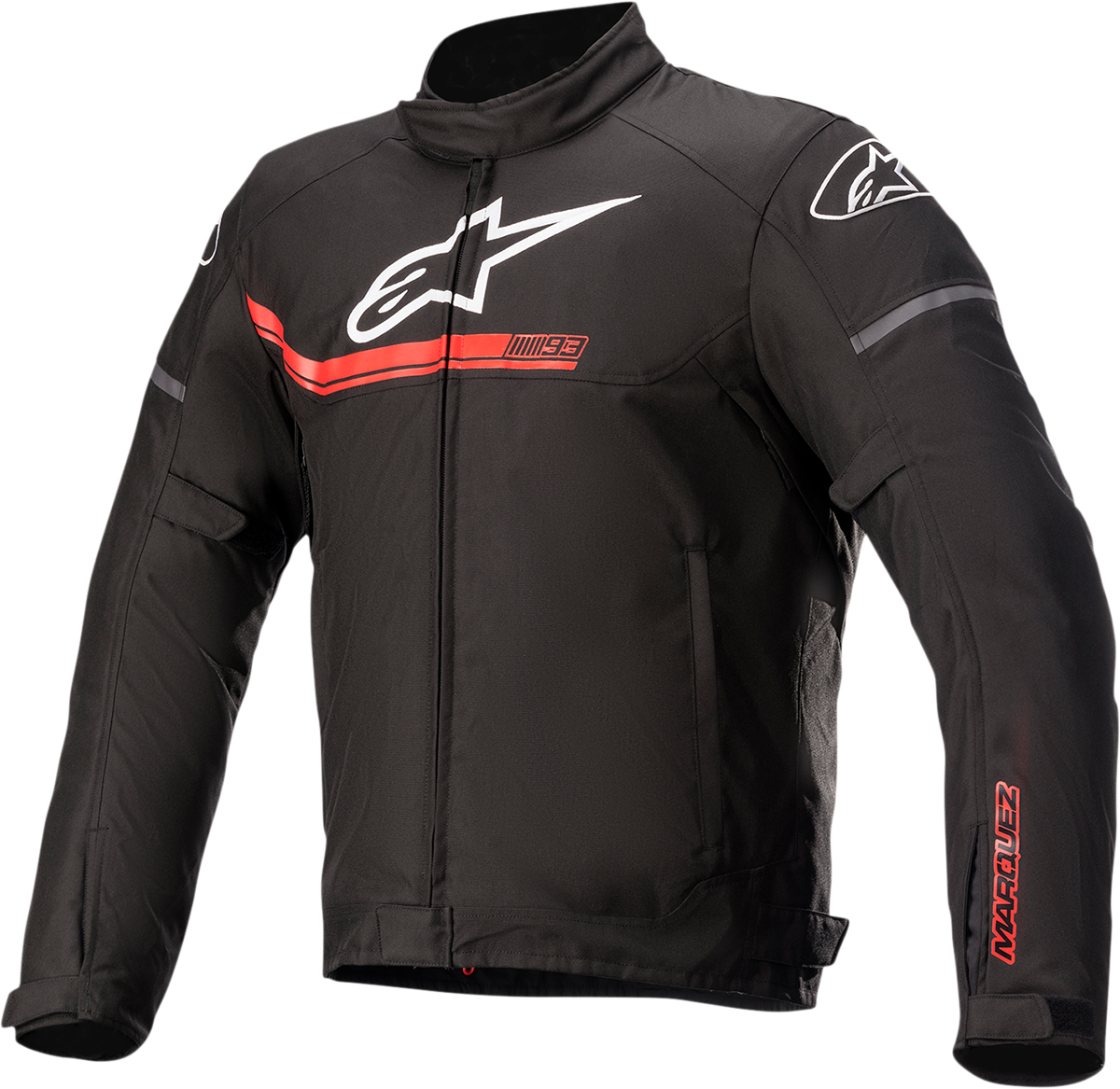 ALPINESTARS Austin Jacket - Black/Red - 2XL 3200821-13-2X