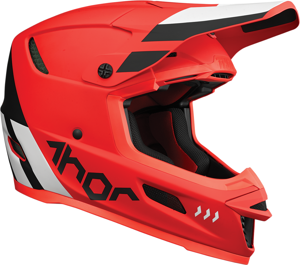 THOR Reflex Helmet - Cube - MIPS - Red/Black - XS 0110-7455