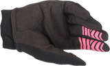 ALPINESTARS Women Stella Full Bore Gloves - Black/Fluo Pink - Medium 3583622-1390-M