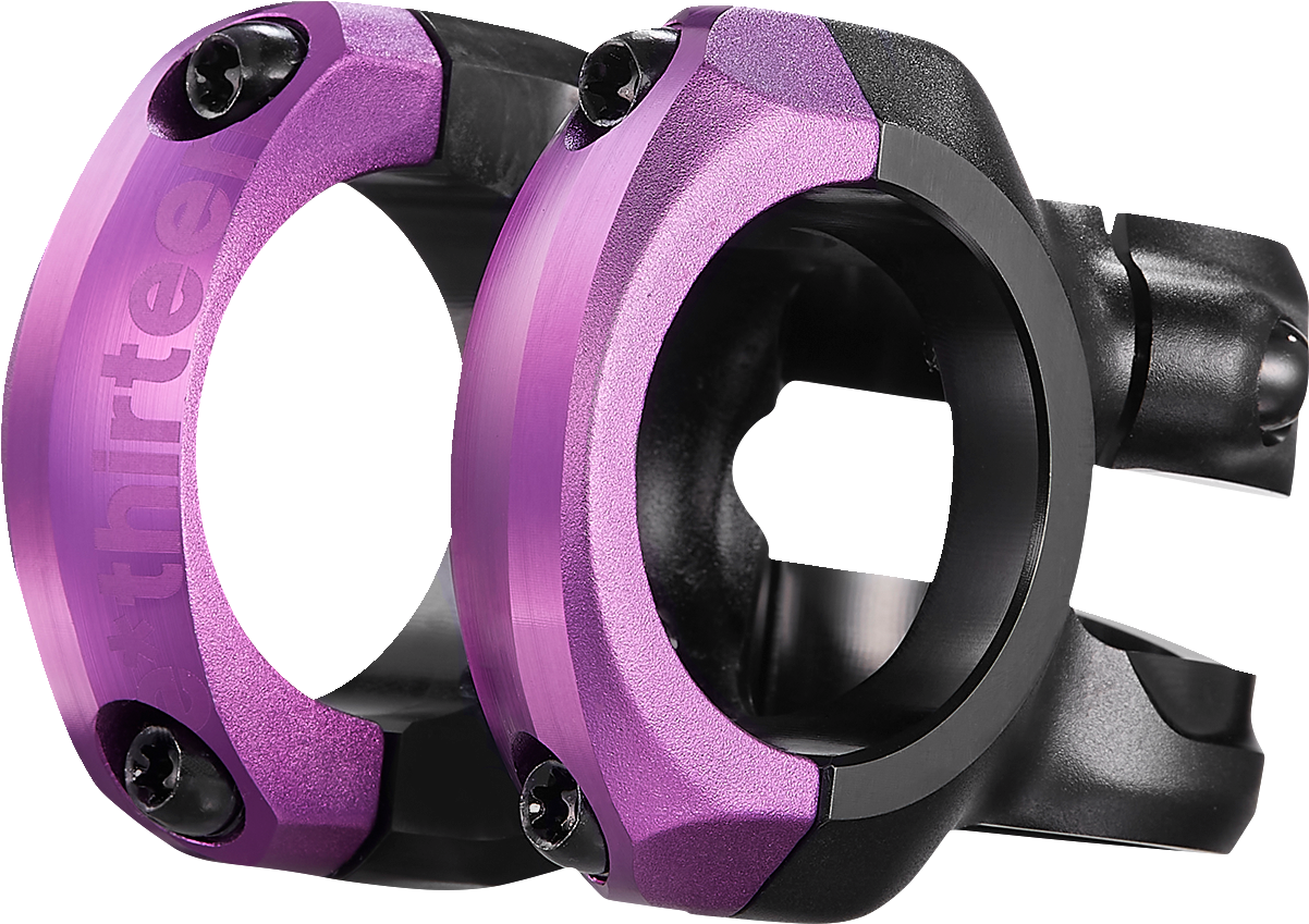 E*THIRTEEN Plus 35 Stem - 40 mm Length - Eggplant ST1UPA-104