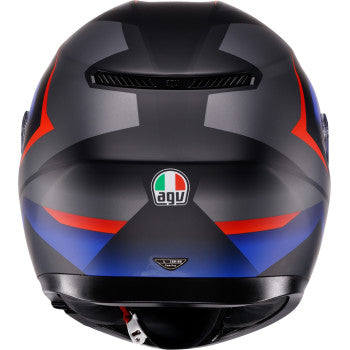 AGV Helmet K3 Striga Matte Black/Blue/Red Xl 2118381004-024-XL