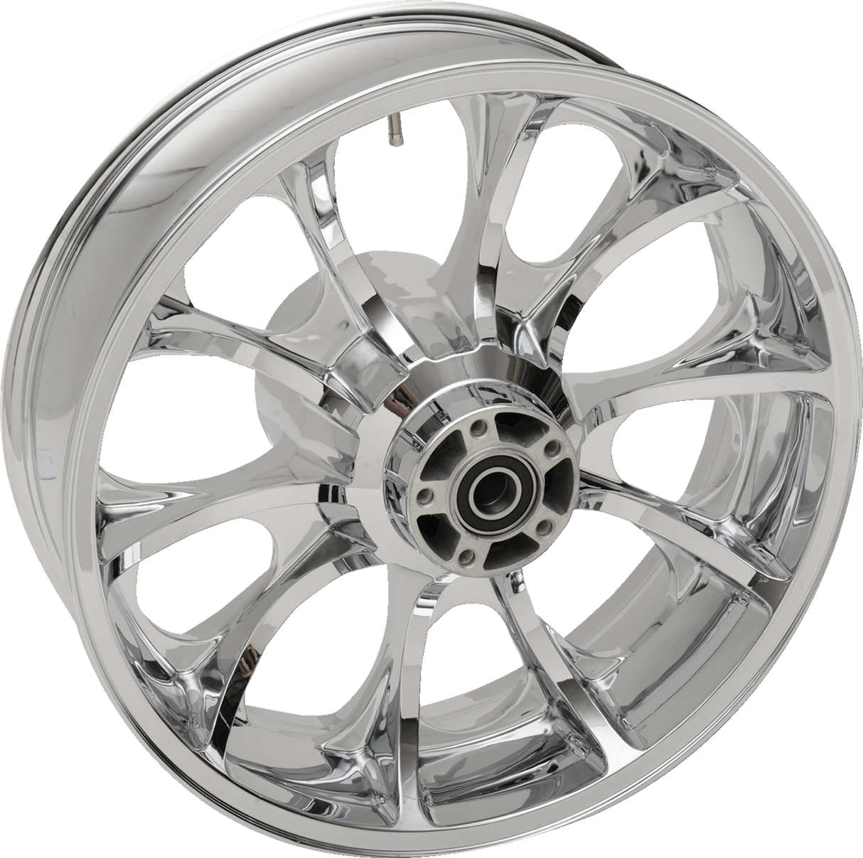 COASTAL MOTO Rear Wheel - Largo 3D - Single Disc/No ABS - Chrome - 18"x5.50" - '09+ FL 3D-LGO185CH