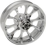 COASTAL MOTO Rear Wheel - Largo 3D - Single Disc/No ABS - Chrome - 18"x5.50" - '09+ FL 3D-LGO185CH