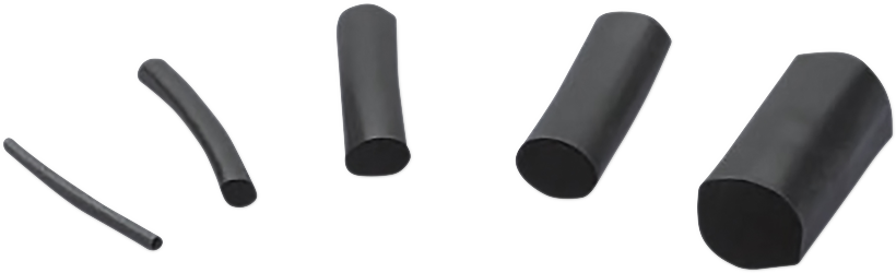 DRAG SPECIALTIES Shrink Tube .750" to .375" - 5FT - Black DRSTT264-5