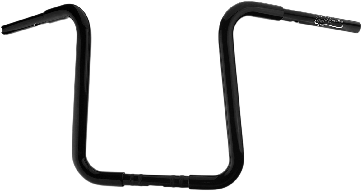 CYCLESMITHS Handlebar - California Ape - 14" - TBW - Heated Grips - Black 113CA14TBWBPH