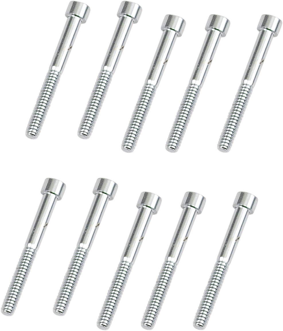 DRAG SPECIALTIES Bolts - Socket-Head - Smooth - 10-24 x 1-3/4" MPB198S