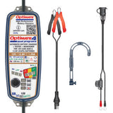 TECMATE Battery Charger/Maintainer - OptiMate 4 - Quad Program TM631