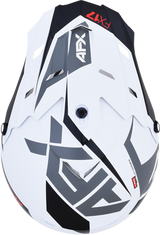 AFX FX-17 Helmet - Aced - Matte White/White - Medium 0110-6495