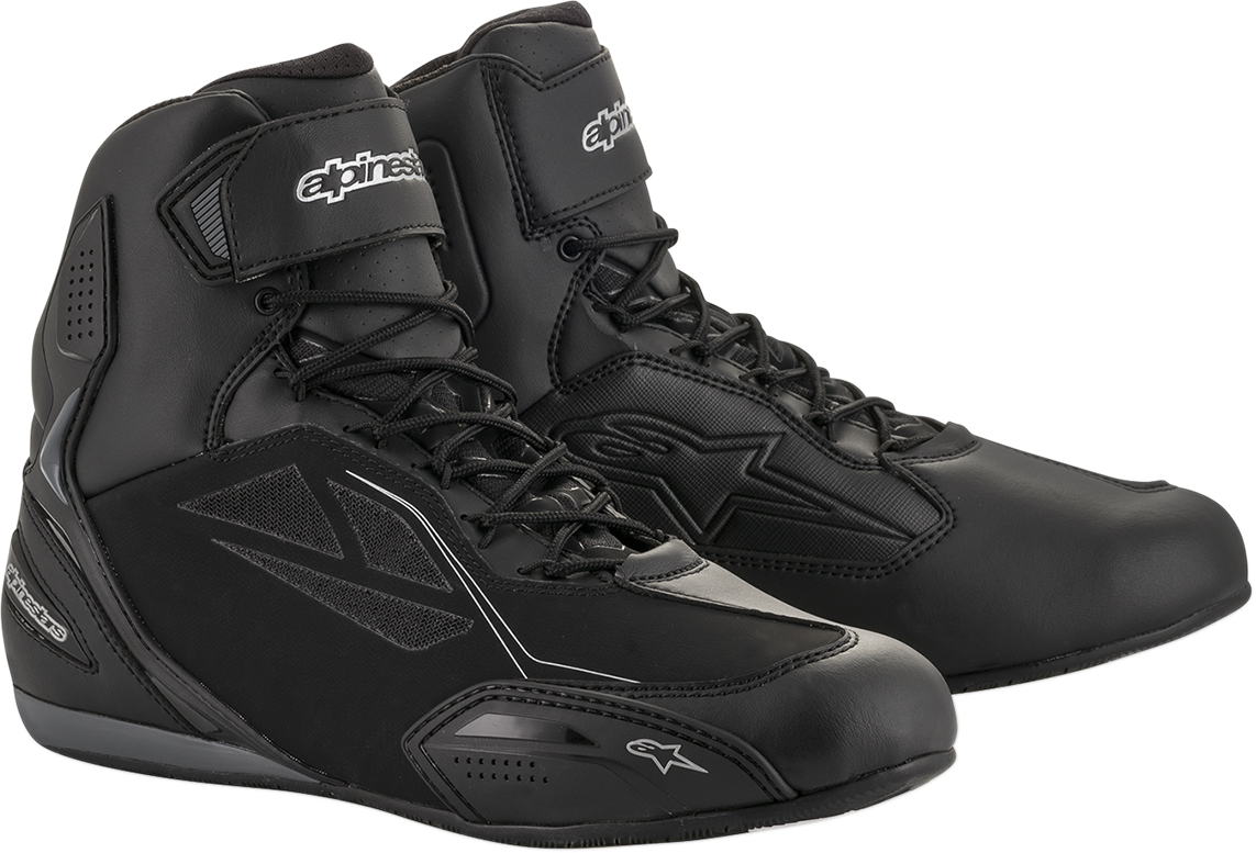 ALPINESTARS Faster-3 Drystar® Shoes - Black/Silver - US 5 2540919-119-5