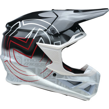 MOOSE RACING F.I. 2.0 Helmet - Deceit - MIPS® - Black/Red - XS 0110-7989